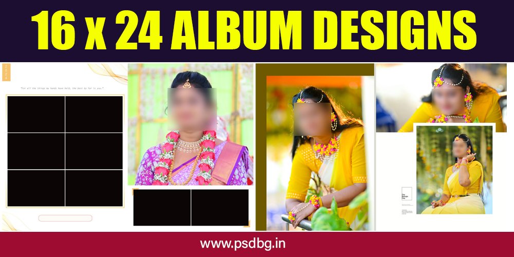 Design Your Dream Haldi Album: Free & Latest 16×24 PSD Templates