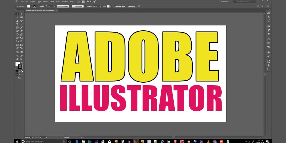 Adobe illustrator Software TUMBNAIL 02