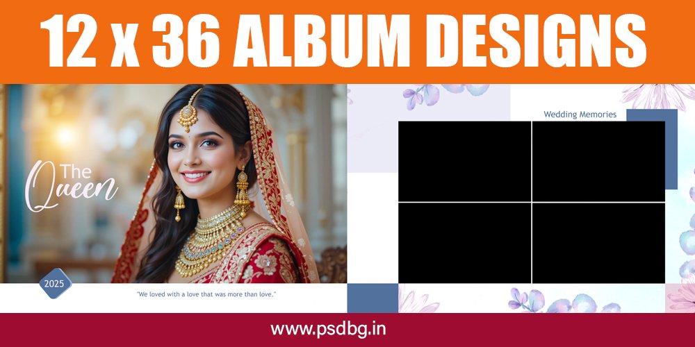 2025 12×36 Wedding Album PSD Templates: The Ultimate Collection for Stunning Wedding Albums